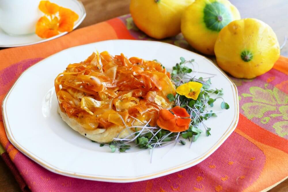 tarte Tatin aux carottes